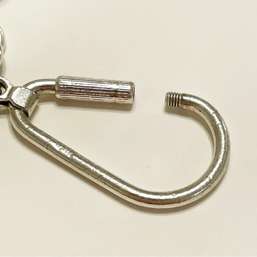 RARE solid 925 sterling silver VW convertible car keychain - Picture 9 of 12